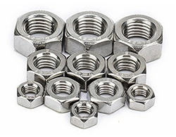High-Performance Alloy K500 Hexagon Nuts DIN 934